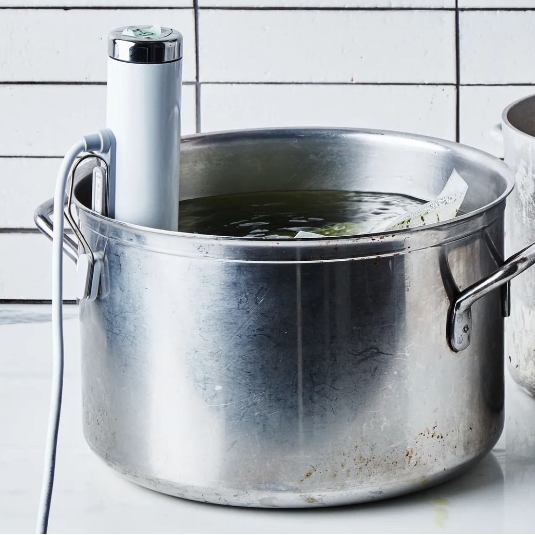 Joule Sous Vide and Stainless Steel Pot